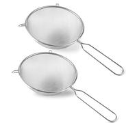 PARENCE.- Lot de 2 Tamis de Cuisine 21 cm - Passoire à Maille Fine| Filtre à Farine