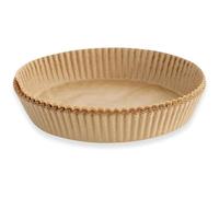 PARENCE.- Lot de 20 Bases Rondes en Papier pour Friteuse à Air 20/24 cm - Moules Jetables Antiadhésifs Résistants à la Chaleur - Accessoires Airfryer