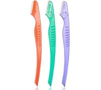 PARENCE.- Lot de 3 Mini Rasoirs à Sourcils Manuels/Rasoirs de Précision Sourcils