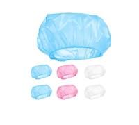 PARENCE.- Lot de 6 Bonnets de Douche - 3 Couleurs