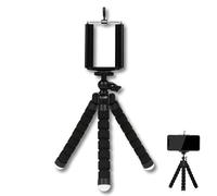PARENCE - Mini Trépied Flexible Octopus Universel - Support Smartphone Ajustable - Trépied Léger pour Photo, Vidéo, Vlog, TikTok, Youtube - Jambes Flexibles Antidérapantes