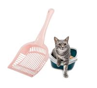 PARENCE.- Pelle à Litière pour Chat - Grande Taille, Poignée Confortable, Tamis Fin 5mm, Facile à Nettoyer - Couleur Aléatoire - 32x14,5cm