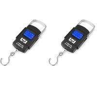PARENCE.- Pèse-Bagage Numérique Portable avec Écran LCD (Lot de 2)