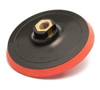 PARENCE.- Plateau de Ponçage 125mm M14 avec Adaptateur - Disque Support pour Meuleuse et Perceuse - Compatible Ponceuse Orbitale - Vitesse 12 500 tr/min)