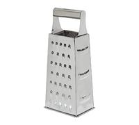 PARENCE.- Râpe à 4 Faces Multi Usages avec Poignée Ergonomique - Acier Inoxydable