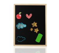 PARENCE - Tableau noir avec éponge nettoyage - Compatible tout type de Craie - Ardoise effacable - Polyvalent - 29 X 21 CM - Chambre enfant