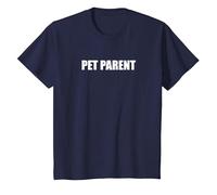 Parent Animal de Compagnie T-Shirt, Enfant, Bleu Marine, 4 Ans