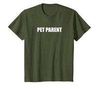 Parent Animal de Compagnie T-Shirt, Enfant, Olive, 2 Ans