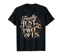 Parent Au Nid Vide Enfin Just Two Couple Husband Wife T-Shirt