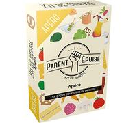 Parent épuisé Kit de survie : Apéro | Jeu de société | À partir de 4 ans | 2 joueurs