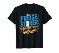 Parent Frigo Dîner Épuisé Cuisine T-Shirt