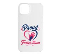 Parent Support Family Love Hands Proud Foster Mum Coque pour iPhone 14 Plus