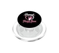 Parent Support Family Love Hands Proud Foster Mum PopSockets PopGrip pour MagSafe