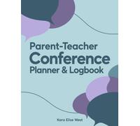 Parent-Teacher Conference Planner & Logbook: 3 Conference Rounds | 3 Days per Round | 30 Students