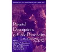 Parental Descriptions of Child Personality, Lea Series in Personality and Clinical Psychology