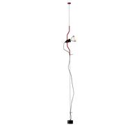 Parentesi D Lampadaire Rouge