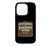 Parenting chrétien Leadership Spirituel Proverbes Papa Bible Coque pour iPhone 14 Pro