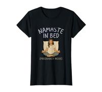 Parenting Humour Lotus Pose Grossesse Révélation Nouveauté T-Shirt