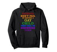 Parents Aiment Enfants LGBTQ+ Fierté Arc-en-Ciel Sweat à Capuche