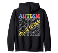 Parents de sensibilisation à l'autisme et aux enfants autistes Fierté familiale Sweat à Capuche
