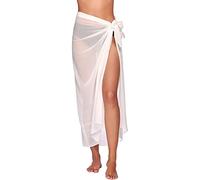 Pareo Femme Plage Sarong Beach Wrap de Plage Jupes Cache-Maillot Bikini Cover Up Couvertures de Plage Beachwear Semi Transparent…