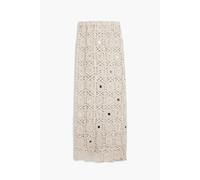 Paréo long en crochet femme Desigual Blanc TU