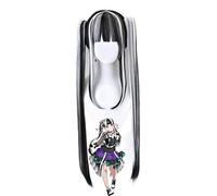 Pareo Nyubara Reona Wig Two Versionbang Dream! Élever un Suilen Ras Cosplay perruques synthétiques femmes cheveux Bandori paréo postiche noir blanc