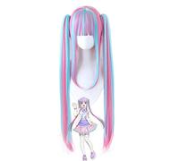 Pareo Nyubara Reona Wig Two VersionBanG Dream! RAISE A SUILEN RAS Cosplay perruques synthétiques femmes cheveux Bandori paréo postiche bleu rose
