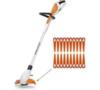 Pares de fin d'adger sans fil Stihl - 100 lames en plastique pour Polycut 2-2 3-2