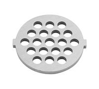 Pares de remplacement et assiettes de broyeur de viande Construction en alliage 5 mm Trous de 7 mm sans danger pour la maison et l'utilisation professionnelle s'adaptent aux (Small Round Hole de 7 mm)