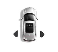 Paresoleil sur pour Volvo V60 Parebrise et vitre,Bloque Les Rayons UV pour Garder Votre véhicule au.,E-2 Triangle Windows