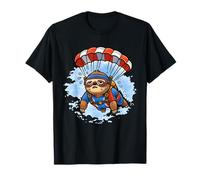 Paresse Drôle De Parachutisme T-Shirt