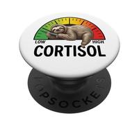Paresse Faible en Low Cortisol Meme Plus fautif Sloth PopSockets PopGrip Adhésif