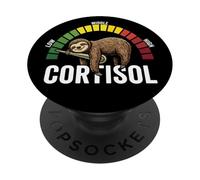 Paresse Faible en Low Cortisol Meme Plus fautif Sloth PopSockets PopGrip Adhésif