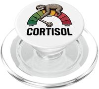 Paresse Faible en Low Cortisol Meme Plus fautif Sloth PopSockets PopGrip pour MagSafe