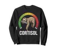 Paresse Faible en Low Cortisol Meme Plus fautif Sloth Sweatshirt