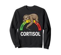 Paresse Faible en Low Cortisol Meme Plus fautif Sloth Sweatshirt