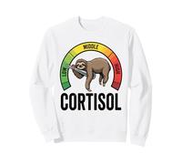 Paresse Faible en Low Cortisol Meme Plus fautif Sloth Sweatshirt