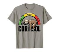 Paresse Faible en Low Cortisol Meme Plus fautif Sloth T-Shirt