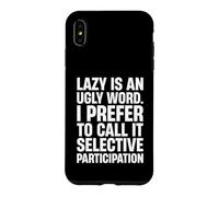 Paresse Non, Participation sélective Oui Coque pour iPhone XS Max