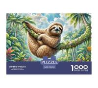 Paresseux 1000 Pieces Jigsaw Puzzles for Adults Challenging Game Stress Relieving Entertainment Cultivate The Spirit of Teamwork for The Whole for Women, Gifts for Men 70x50cm/1000