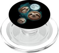 Paresseux 3 Paresseux Hurlant à la Lune drôle Bizarre maudit PopSockets PopGrip pour MagSafe