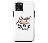 Paresseux amant de dormir est mon cardio drôle paresseux citation Coque pour iPhone 11 Pro