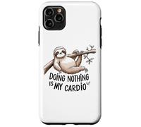 Paresseux amant de dormir est mon cardio drôle paresseux citation Coque pour iPhone 11 Pro Max