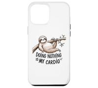 Paresseux amant de dormir est mon cardio drôle paresseux citation Coque pour iPhone 12 Pro Max