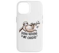Paresseux amant de dormir est mon cardio drôle paresseux citation Coque pour iPhone 14