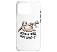 Paresseux amant de dormir est mon cardio drôle paresseux citation Coque pour iPhone 16 Pro