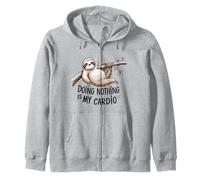 Paresseux amant de dormir est mon cardio drôle paresseux citation Sweat à Capuche
