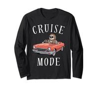Paresseux animal conduite voiture mode croisière vacances cadeau homme femme Manche Longue