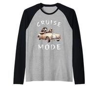 Paresseux animal conduite voiture mode croisière vacances cadeau homme femme Manche Raglan